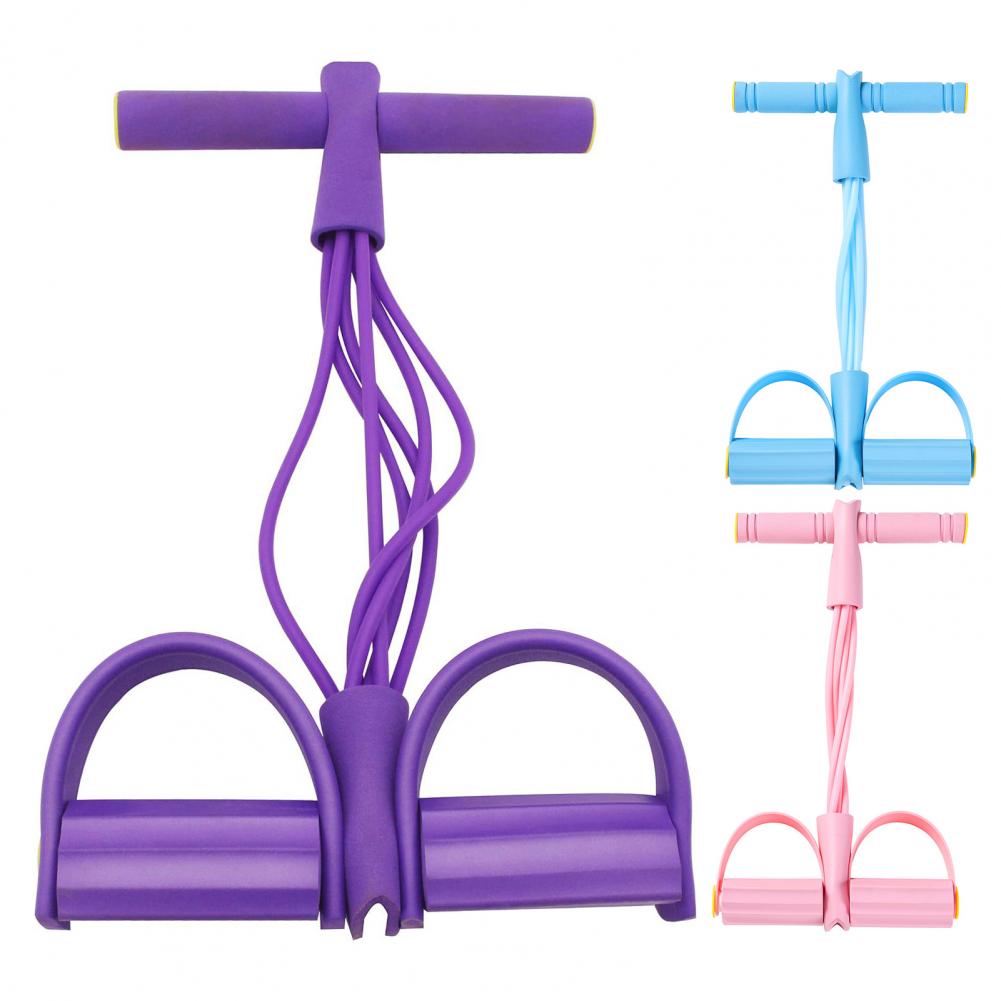 bands with handles for multifunctional yoga sit ups suitable for   men and women this   pedal   trainer features six strands of thickened rope designed for effective abdominal workouts Product details 20
