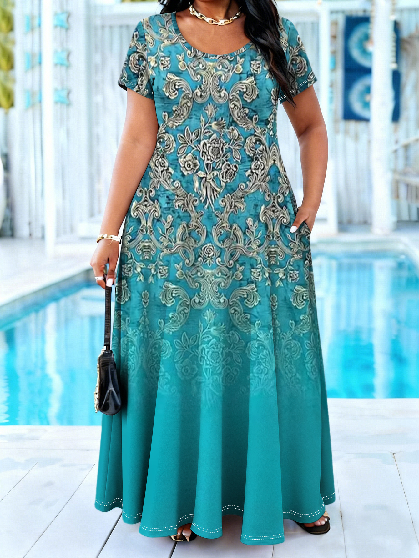 sachin and babi light blue dress indian dresses for women sold on Temu United States