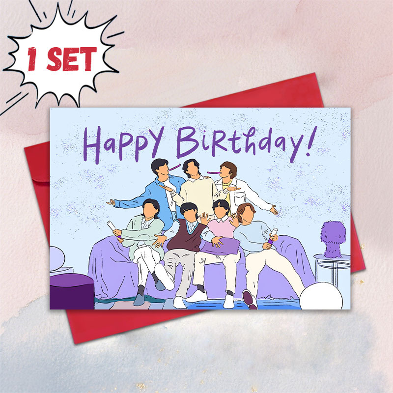 TEMU 1 carte d'anniversaire humoristique avec enveloppe, parfaite pour les sœurs, , , , les fans, idéale pour les souhaits d'anniversaire et