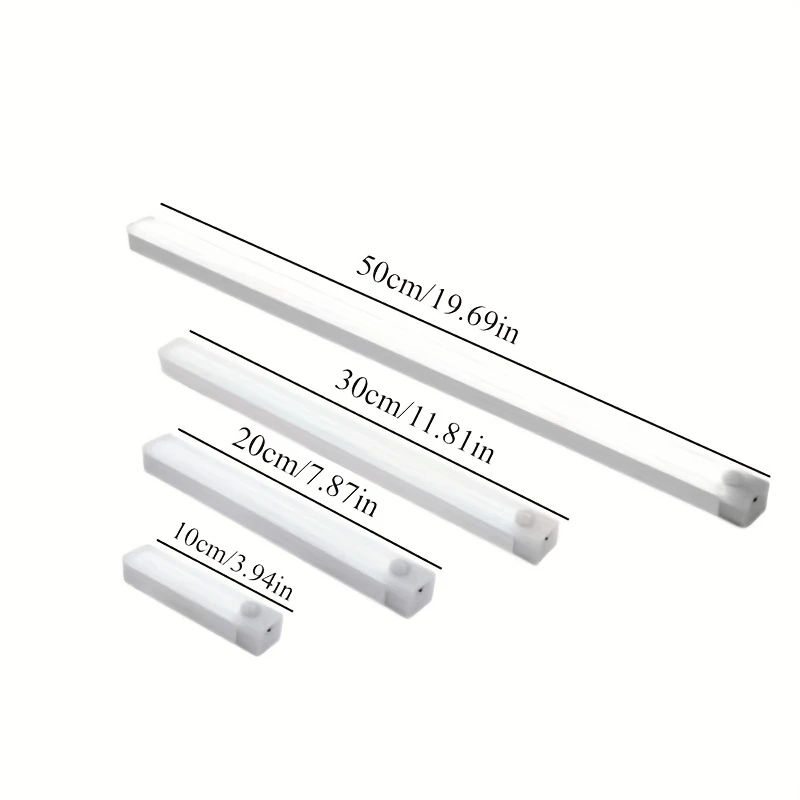 5pcs Magnetic USB Induction Night Light Set, Warm White
