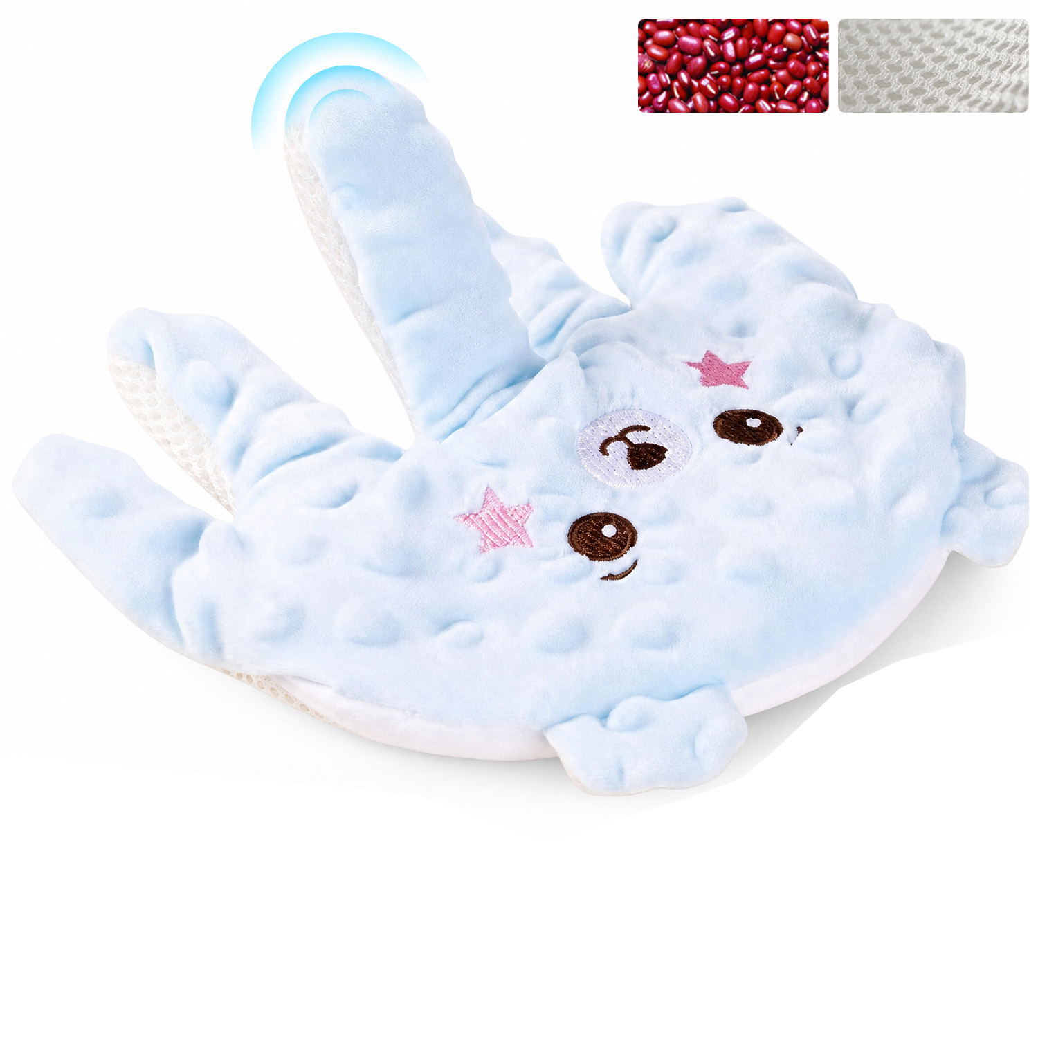 Comfortable Skin-friendly Pad Featuring Palm Shape