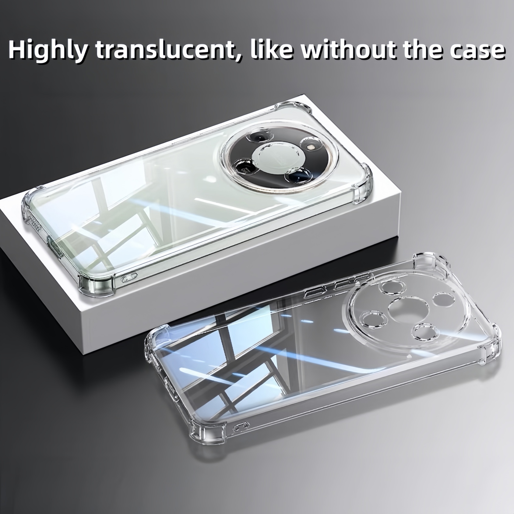 TEMU Phone Case: Clear Phone Case X9d / X9c / X9b / X9a / Magic8 Lite / Lite / Magic6 Lite / Lite – With Camera Protection, Ultra Slim, Shockproof,