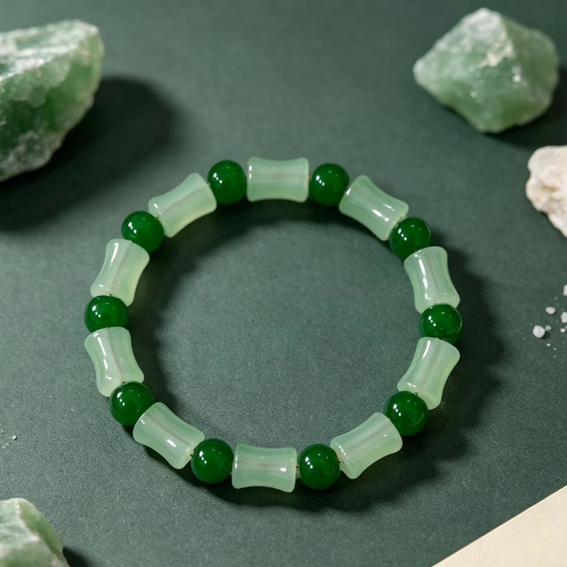 Contrasting Color Single-strand Bracelet, Unique Design