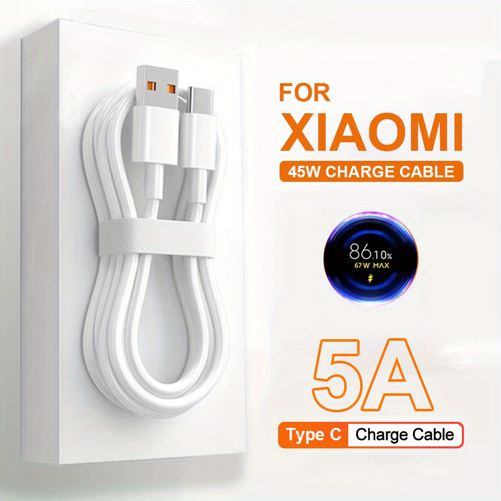 super fast charging cable xiaomi mi 14/13/12 redmi note 11 Temu