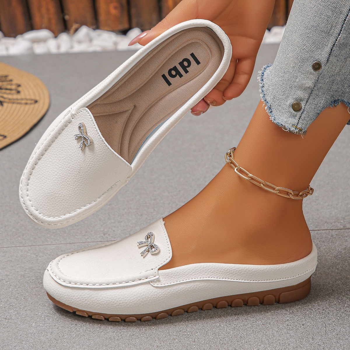 TEMU Mocassins légers pour femmes avec une silhouette , conçus pour un confort , parfaits pour les décontractées, les plans de , les courses rapides