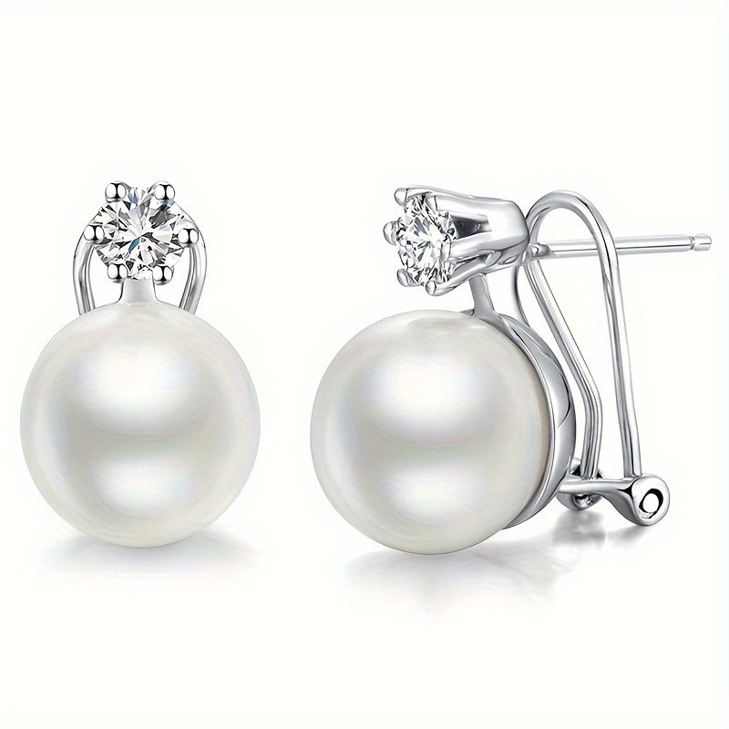 Elegant Classic Inlaid Stud Earrings For For Weddings Banquets Parties Daily