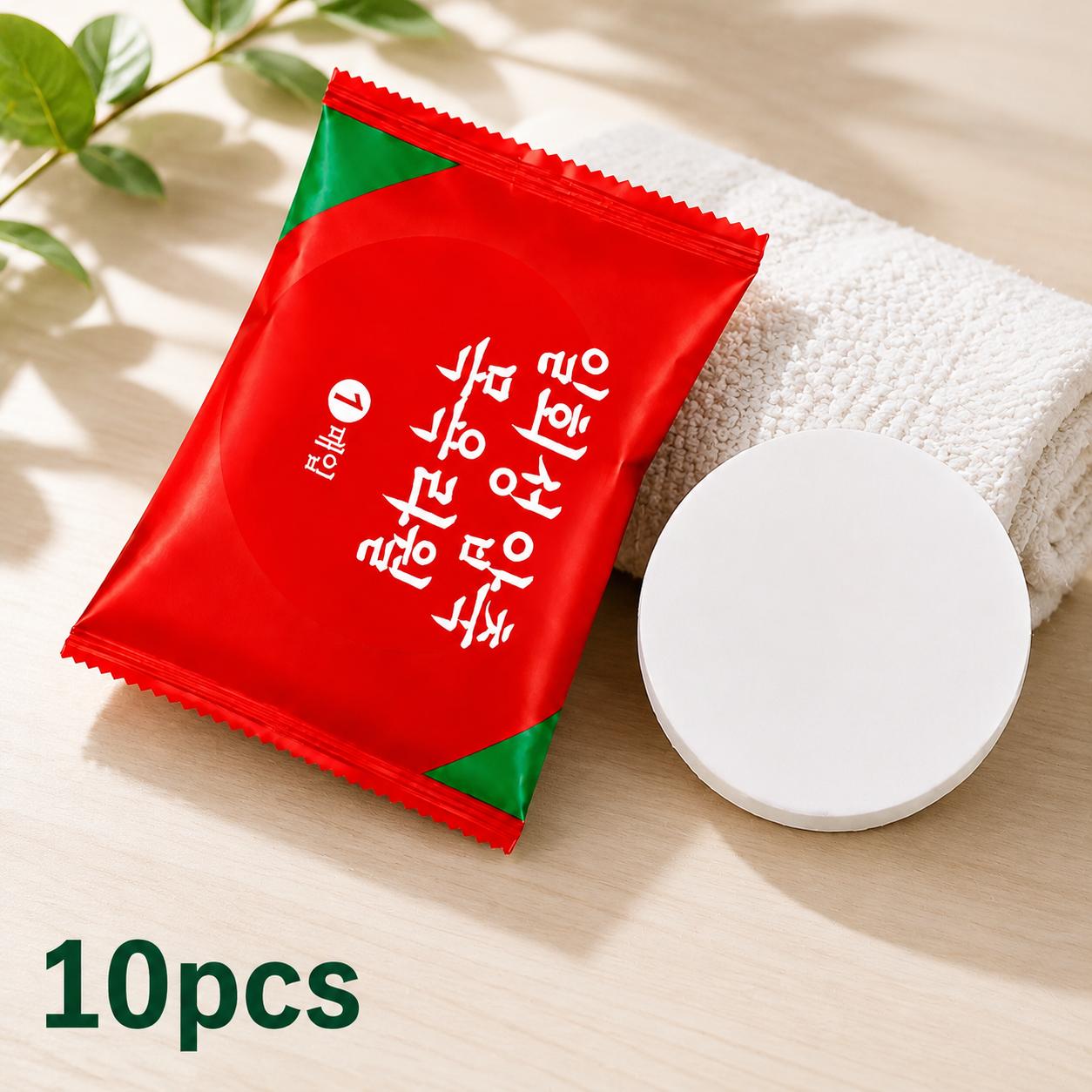 TEMU Lot de 10 serviettes de bain compressées, 70x140cm, extra-larges, épaissies et portables, douces et très absorbantes pour la natation air, les