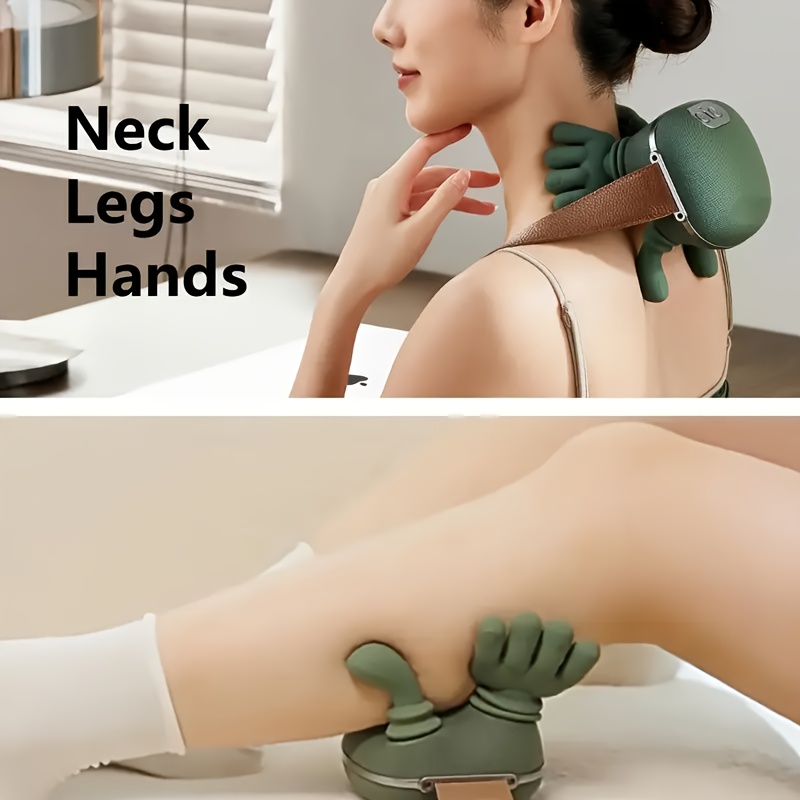 portable usb massager with palm   shoulder neck massager device for portable relaxation suitable for   work usb charging   ideal holiday gift for s Product details 6