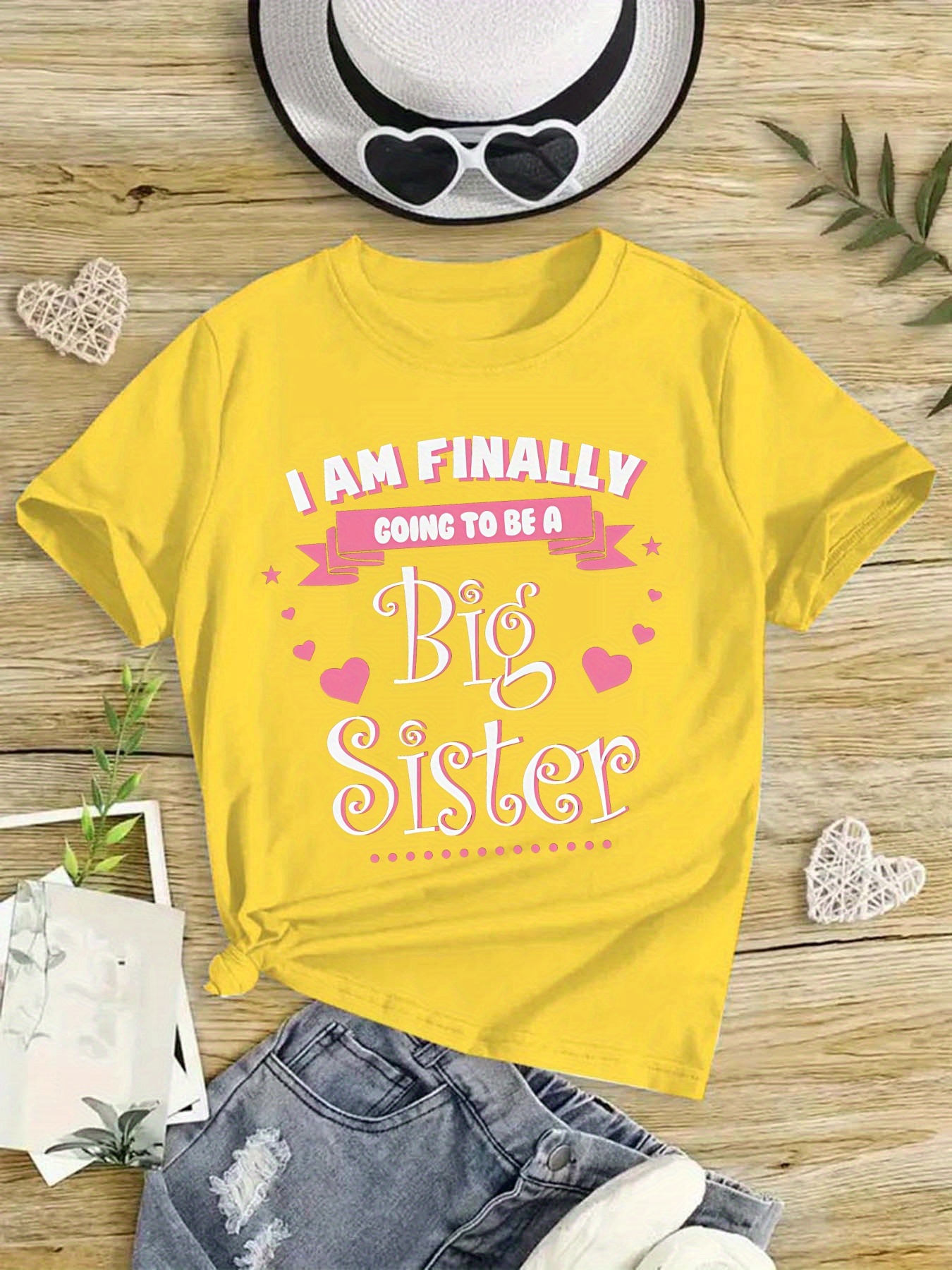 big sister t shirt sold on Temu United States