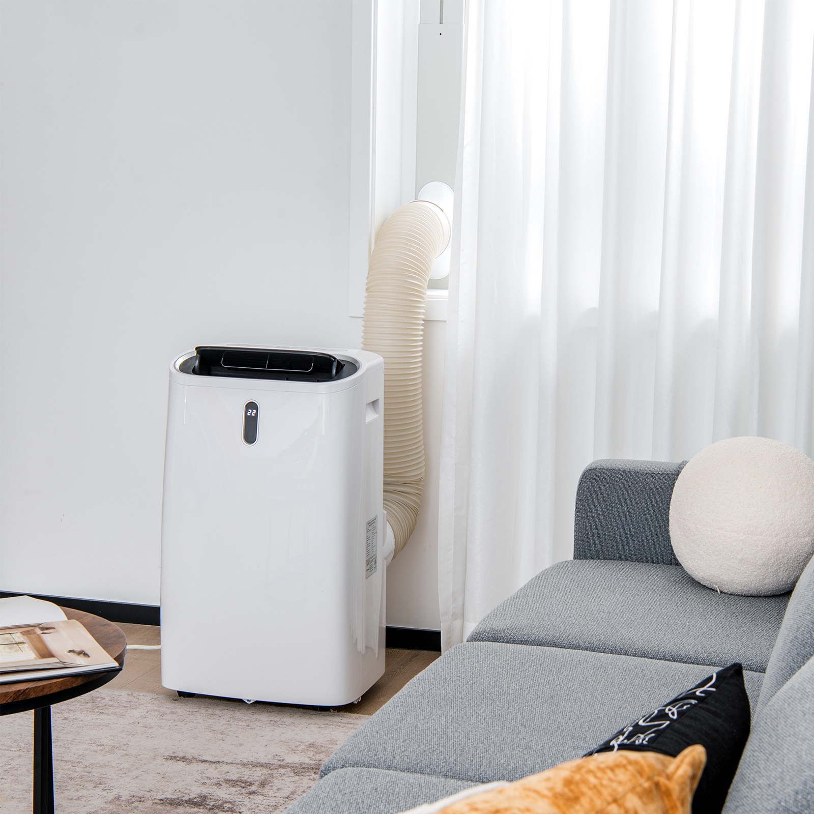 COSTWAY 14000 BTU Portable Air Conditioner with Remote Control,... product image 5