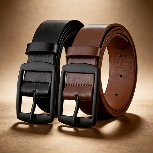 luxury mens faux leather belt made of faux leather with a metal high quality designer belt suitable for pairing with jeans and business commuting womens plus sizes