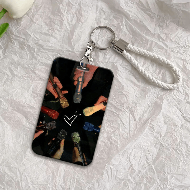TEMU 2d Winter Valentine's Day Group 1pc Student Id Card Holder, Women's Credit Card Case, Bus And Subway Card, Doctor And Nurse Card Sleeve, Travel
