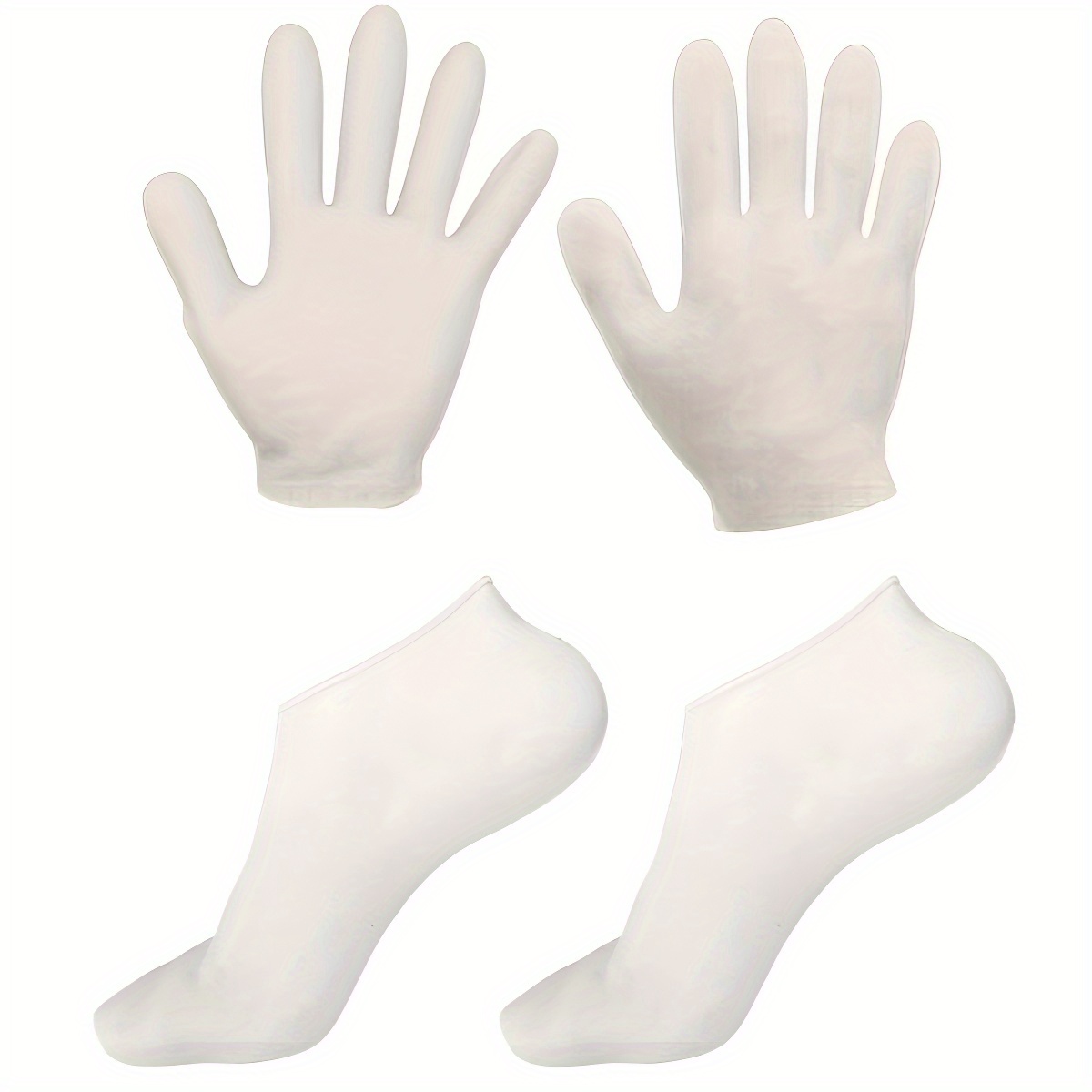 silicone hand covers set moisturizing night Temu Saudi Arabia