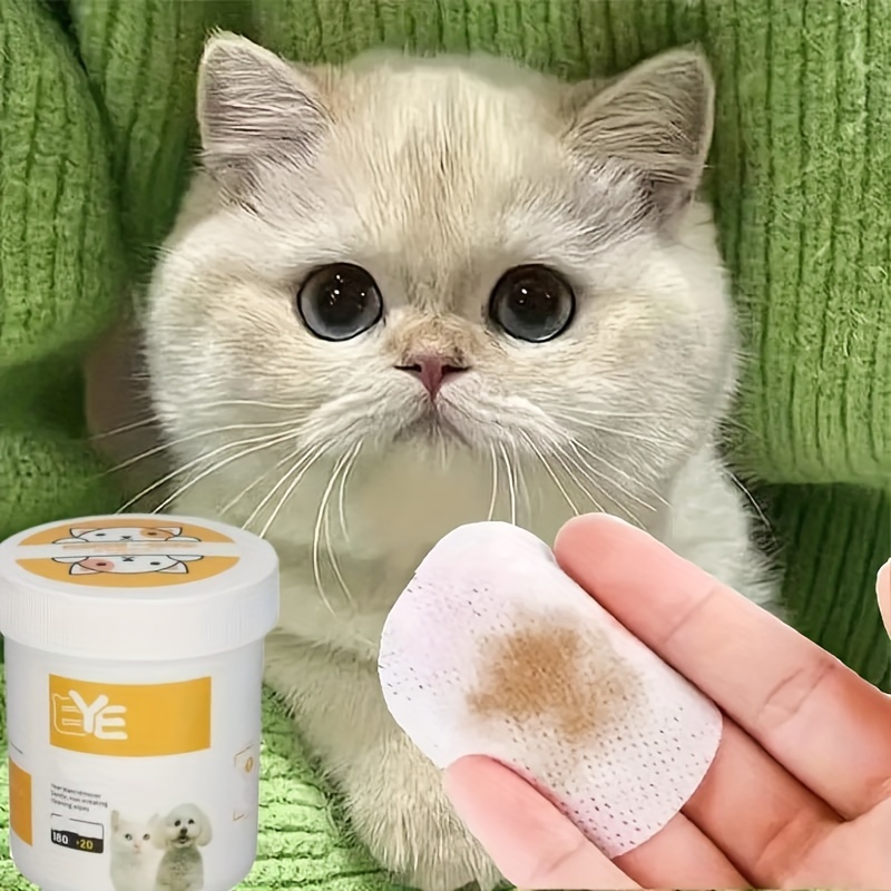 200pcs of pet specific eye wipes designed to remove tear stains and   eyes Product details 2