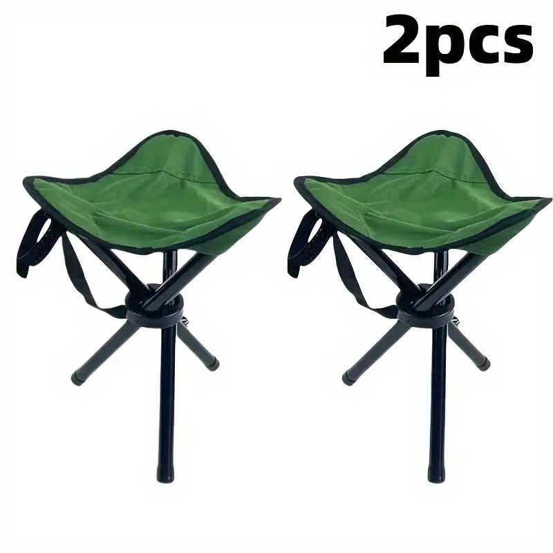 E-shop Klappbarer Campinghocker, tragbarer Outdoor-Stuhl, 50 cm erhöhter Angelstuhl – Geeignet für Camping, Wandern, , Jagd, Reisen, Strand, 300 lbs