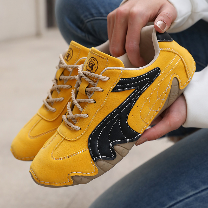 TEMU Baskets décontractées tendance pour homme, chaussures vintage légères à semelle souple, disponibles en plusieurs couleurs avec lacets à la