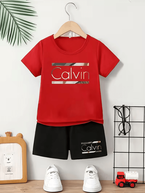 newborn baby boy letter short sleeve t shirt and casual loose shorts set spring summer for outdoor