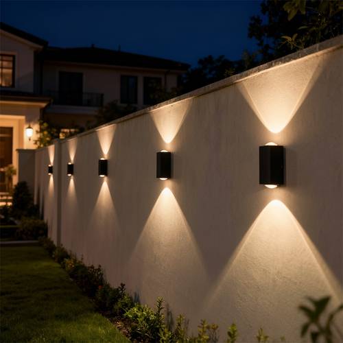 2 4pcs outdoor wall decoration lights convex wall lamps 2 led outdoor mood lights multiple colors portable installation suitable for garden fencing ip44 park wall decoration outdoor wall lamps festive lighting solar powered