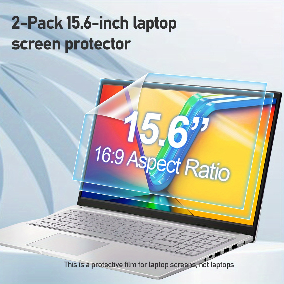 2pcs 15 6 inch anti glare matte screen protector 5h hardness anti glare hd   16 9   ratio   design for   dell     for laptops computer gaming displays
