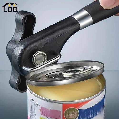 1 function side opening can opener stainless steel can opener kitchen knife can opener kitchen utensil perfectly soups vegetables meats food service equipment
