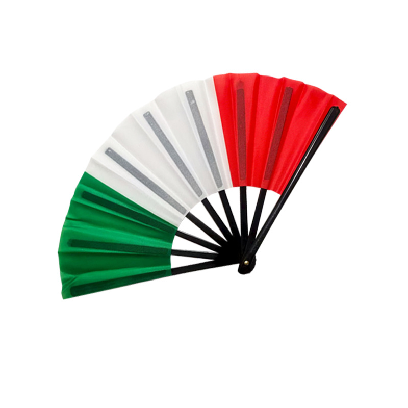 1pc, Italy, 22cm | Colorful Tai Foldable Fan - Fu Hand Fan | Suitable Fans, Festive Celebrations, Formal Occasions, Cultural Ceremonies, And Daily Use, Without Battery