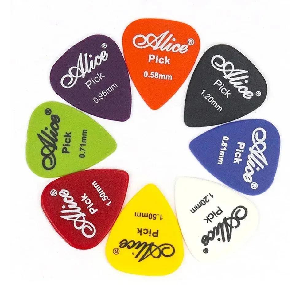 Multicolor Guitar Picks 50/100pcs Mixed ABS Premium Plastic Guitar Picks for Acoustic Electric Guitars Bass Or Ukulele