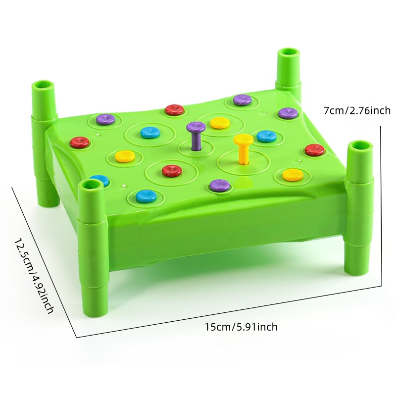 Children's Colorful Nail Tapping Table Educational Toy