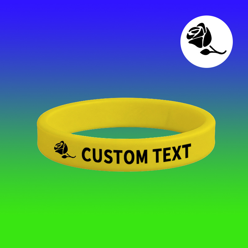26pcs Custom Silicone Bracelets Pack, Personalised Gift