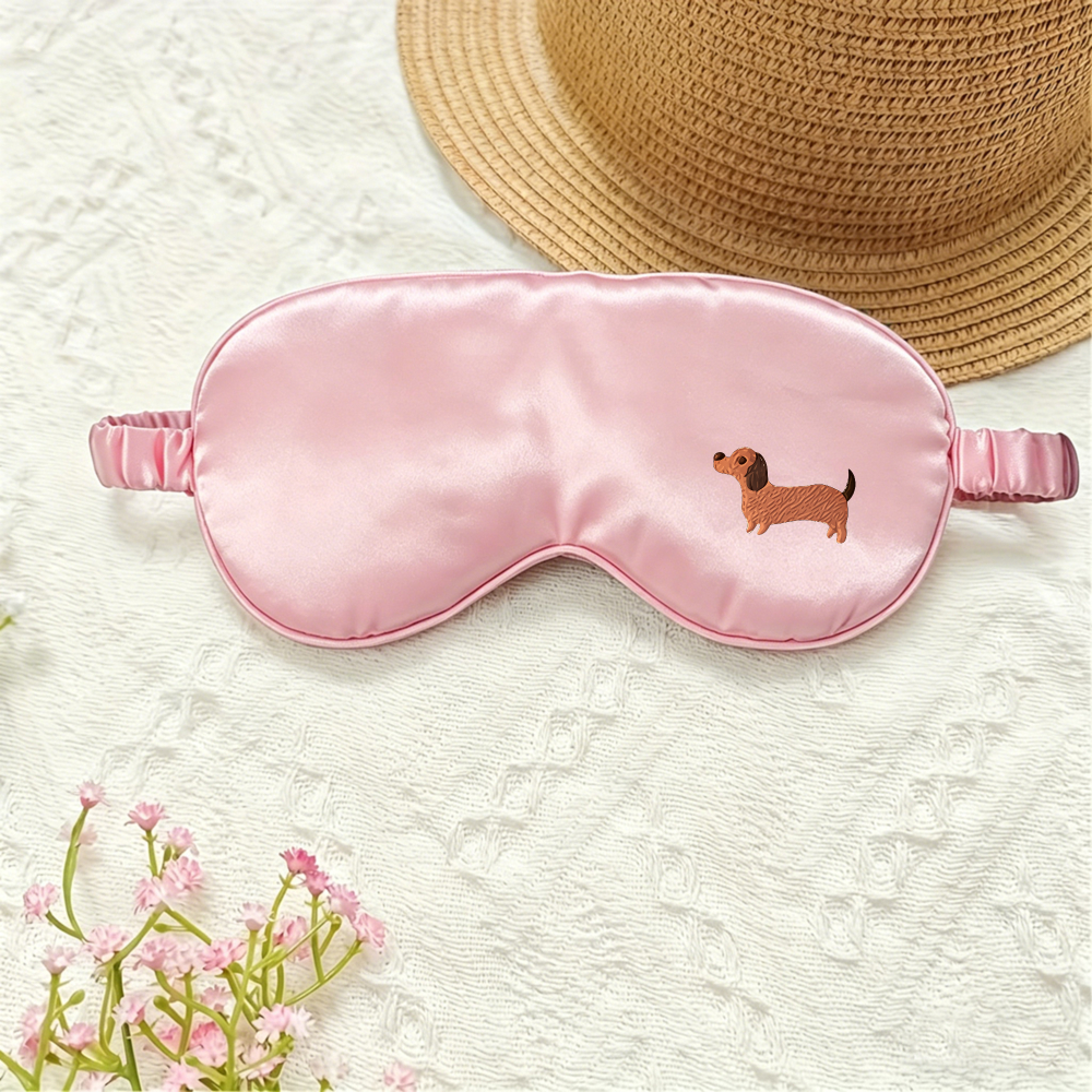 TEMU Cache-yeux 1 pièce à motif de chien imprimé - Convient aux hommes et aux femmes - Confortable et adapté cache-yeux d'avion - Pour les longue