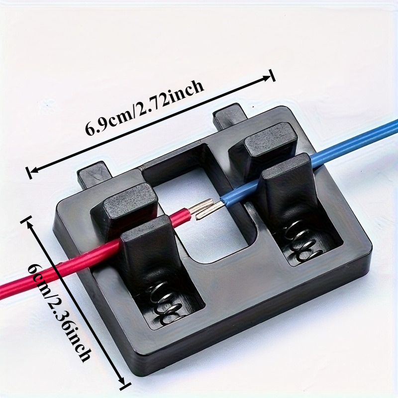 item picture a multifunctional professional welding clamp designed with springs for   and heat   compact and convenient it features an adjustable soldering iron holder suitable for securing cables this versatile wire tool accessory is ide