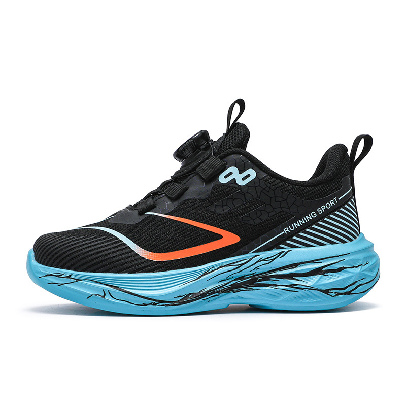 Youth Running Shoes With Shock Absorption And Bounce Back, Breathable Mesh Sports Shoes For And Students