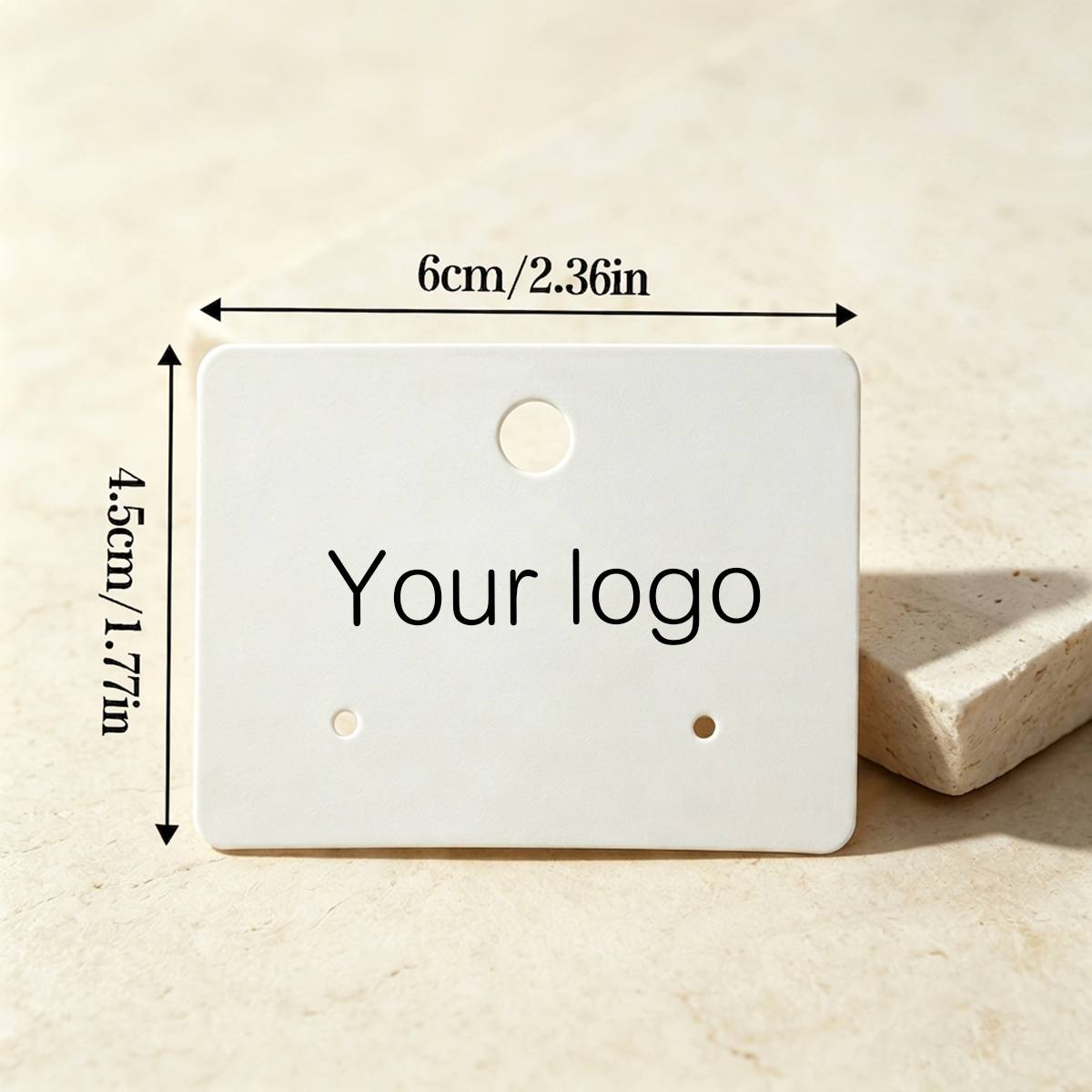 TEMU Luxurious And Customizable Logo Jewelry Tags, Easy Thank You Cards, Jewelry Packaging Labels, Jewelry Additions For Opening A Shop Or Setting Up