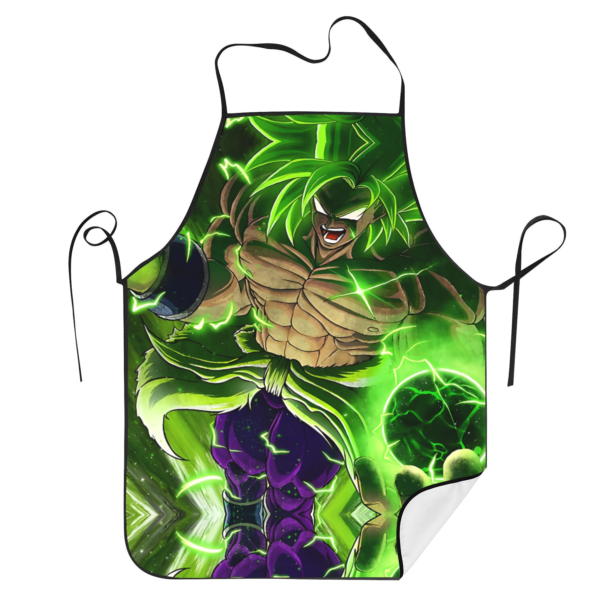 

Apron With Muscular Character Print - 100% Polyester, Vintage Style, Hand Or Only - Ideal For Cooking & Restaurant Use