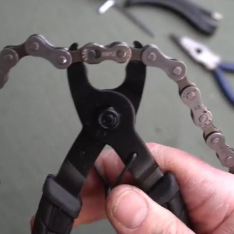 E-shop 1er Pack, Zange, Fahrradkettenzange 2 in 1 Schnellöffnungs- und -schließzange Fahrrad fehlende Kettenverbindung für 7 8 9 12