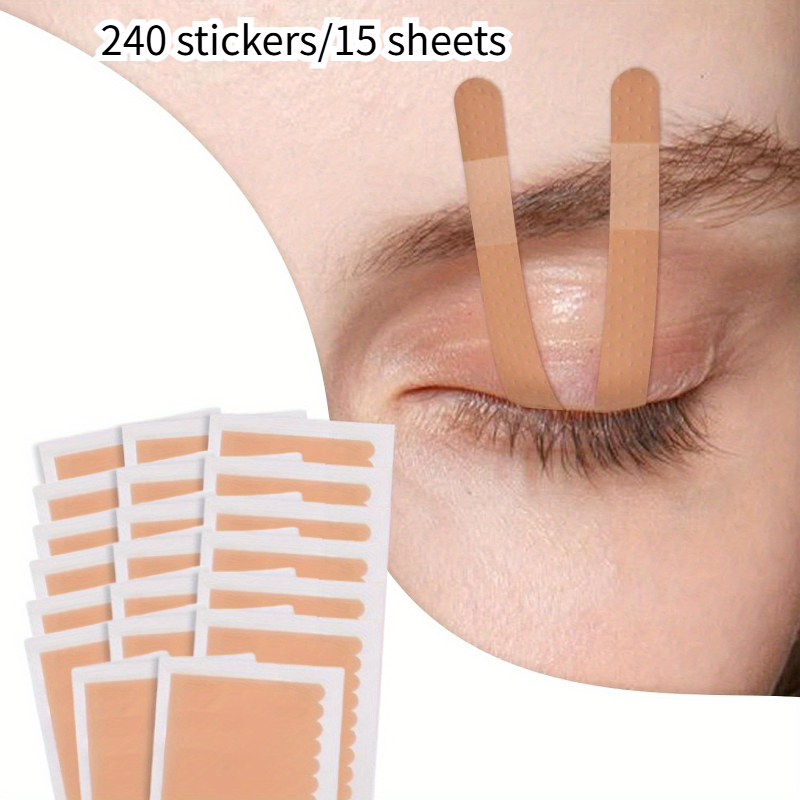 Image of Stickers For 80/160/240, Tape For Applying False Eyelashes, Seamless Eyelid Lifting Tape, Auxiliary Stickers For Eyelash Grafting, A Lifting And Fixing , Supporting, Lifting, And Shaping.
