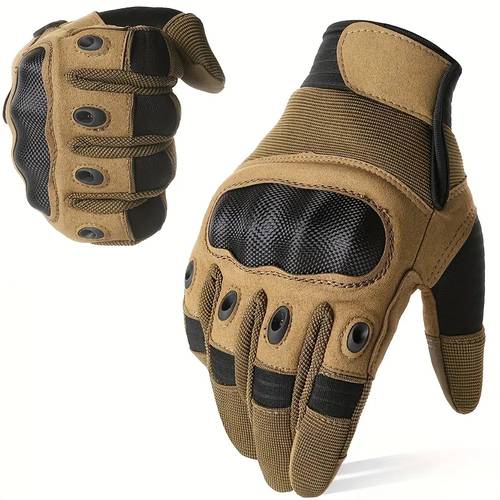 mens winter gloves compatible all finger adjustable closure suitable for outdoor activities and riding cold weather equipment