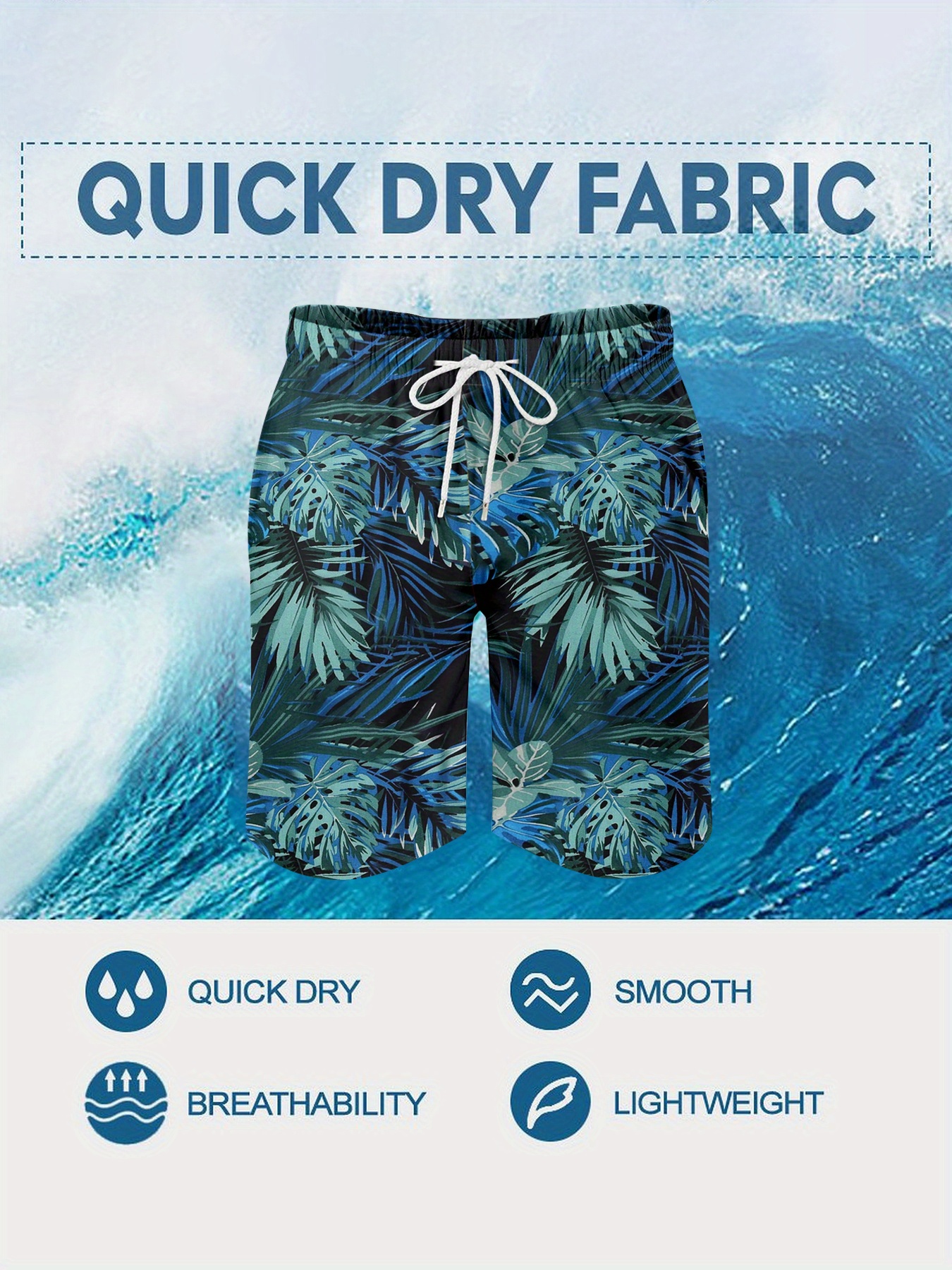 hawaiian print pattern palm leaf tropical plant print - Temu South