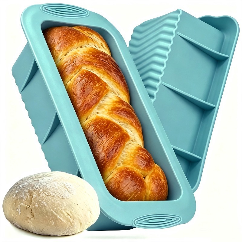 TEMU 1 plateau de toast rectangulaire, idéal pour faire des , du pain, des tartes, des gâteaux, , de la gelée, plateau réutilisable, accessoire de