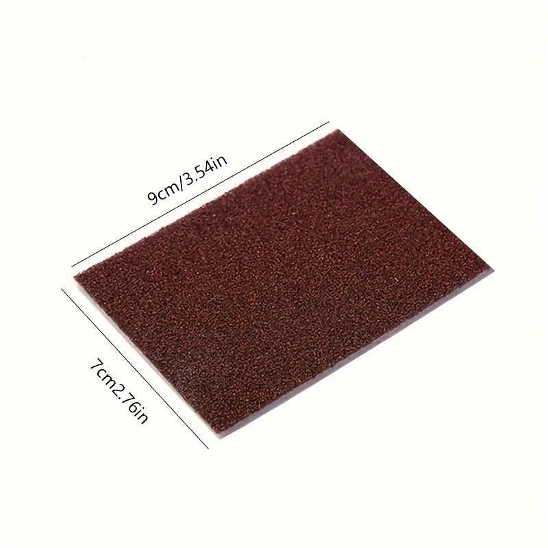 TEMU 12pcs Emery Scouring Pads, Universal Pot Bottom Cleaning And Descaling Sponges, Cookware Brush, Rust Removal Sponge, Dishwashing Sponge Blocks,