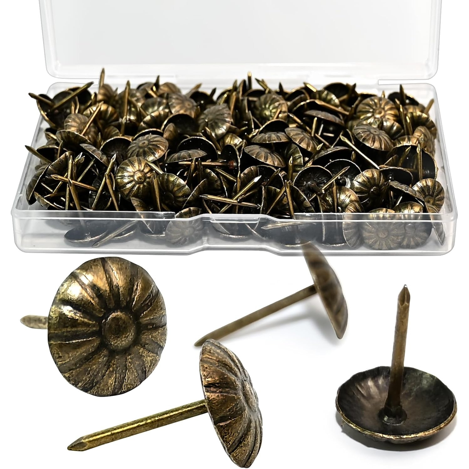 TEMU 99 vintage per tappezzeria, decorativi retr簷 per mobili, spilli decorativi morbidi per divani, sedie, per la ristrutturazione