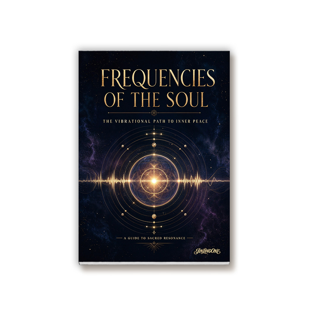 TEMU Jinlingone 2d 1 Set B5 Soul Vibration Booklet, 1 Notebook + 9 Posters. Of Sacred Vibrations To . Frequency Guidance Helps Calm Your Emotions And
