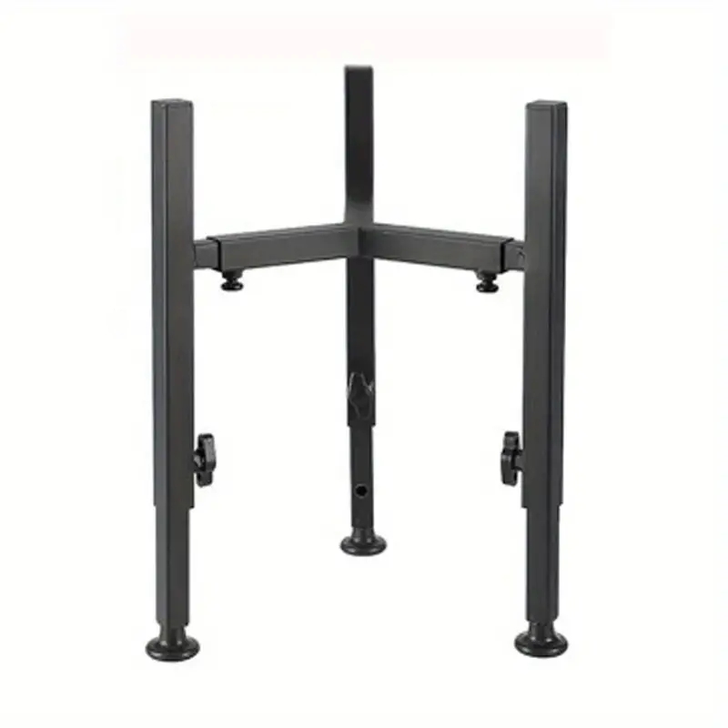 TEMU Adjustable Tall Dog Bowl Stand For Medium To Large Dogs, With A Height Range Of 7 To 11 Inches And A Total Height Of Inches. This Metal Elevated Holder Is Designed For Feeding Water, But Does Not