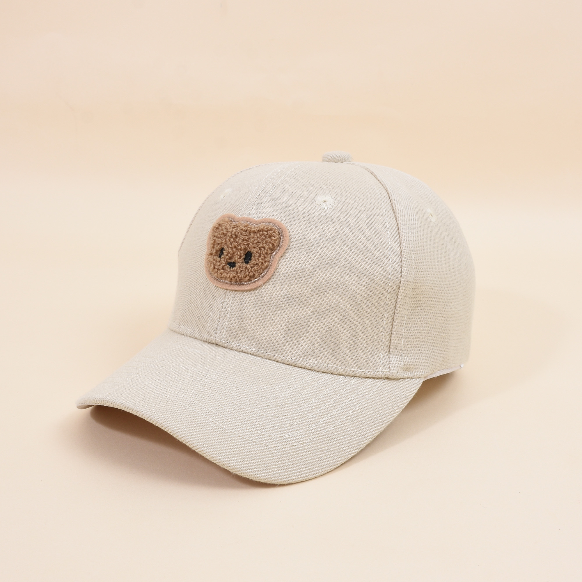 E-shop Kinder-Baseballkappe mit Bärenmuster, geeignet für Jungen Mädchen im Alter von 4-9 Jahren. Diese einfache Mütze ist ideal für Outdoor-Sport,