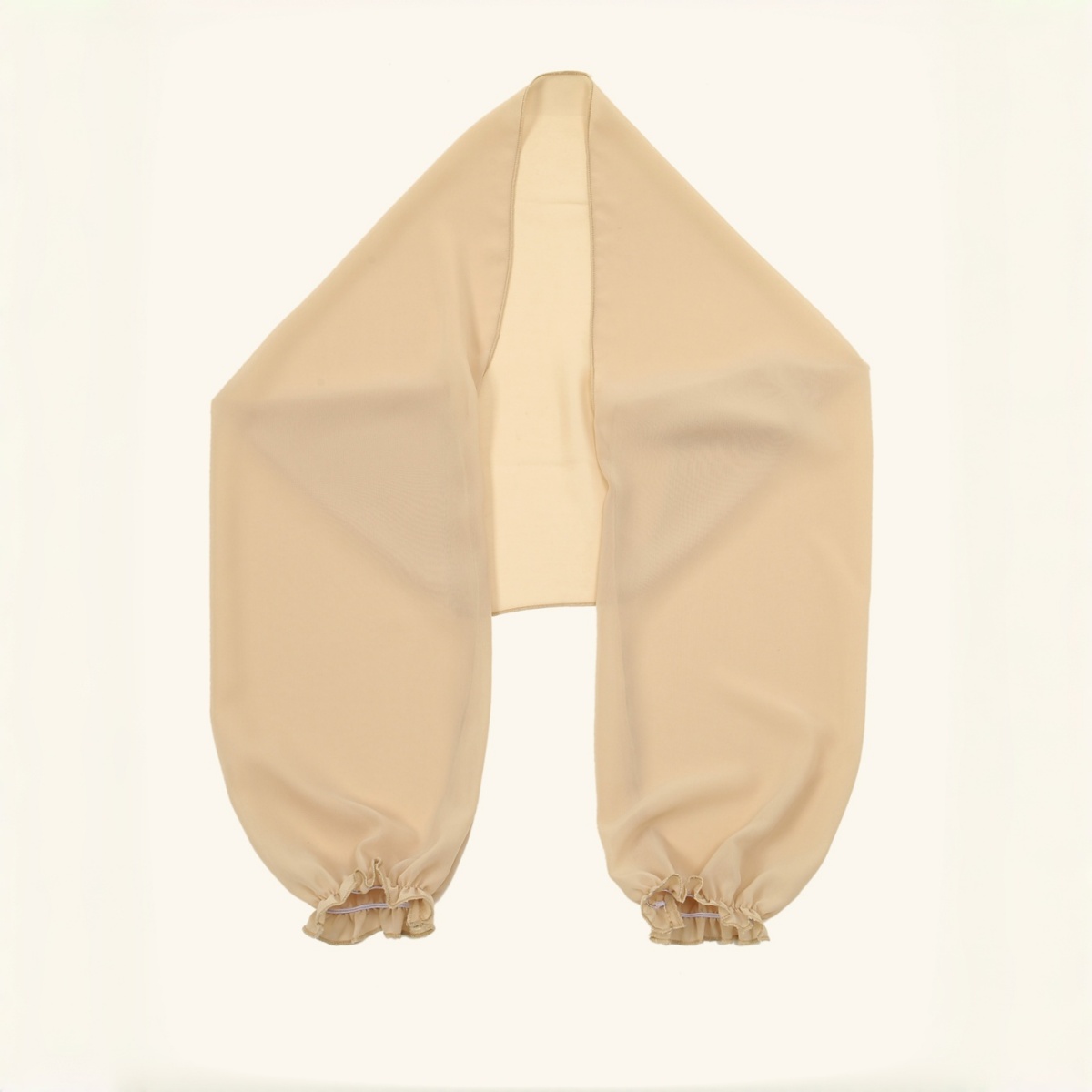 TEMU Arm Sleeve Shawl, Thin Sunshade Outerwear, Lantern Sleeve With Elastic Cuff Design, Gentle And Elegant, Suitable For Camisole Dresses, T-shirts,