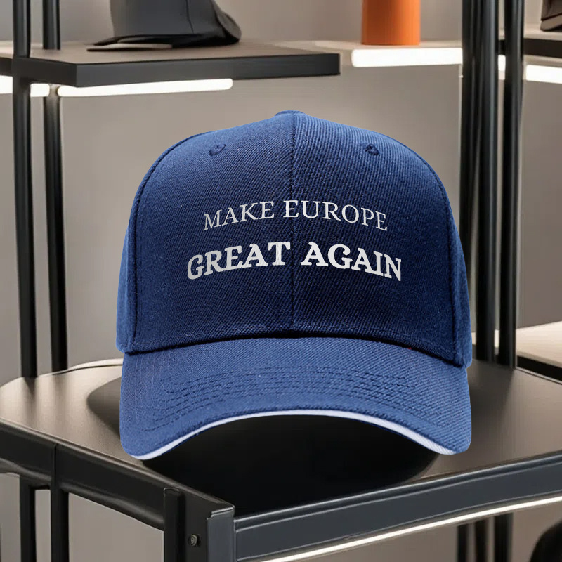 TEMU 2025 New Release 1pc 51.43 Meter " Again" Baseball Cap - Adjustable Snapback Trucker Hat, Lightweight Outdoor Sports Cap With White Logo, Black