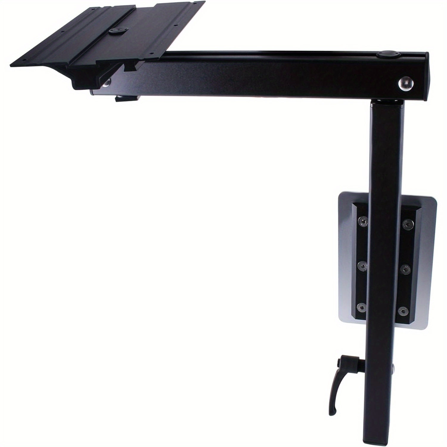 TEMU Adjustable Foldable Table Leg Base - Heavy-duty Aluminum Alloy With Polished , Compact Storage Design For Caravans, Yachts, Boats & Space-saving