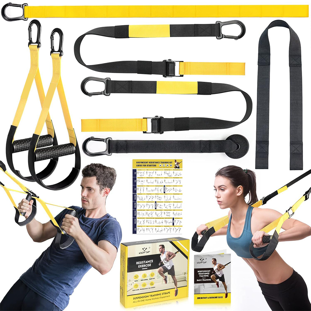 Multi-functional Resistance Band Set | Suitable For Office, Home, Hotel, And Gym Use, Portable Strength Training Equipment, Polyester Fiber By Bedee