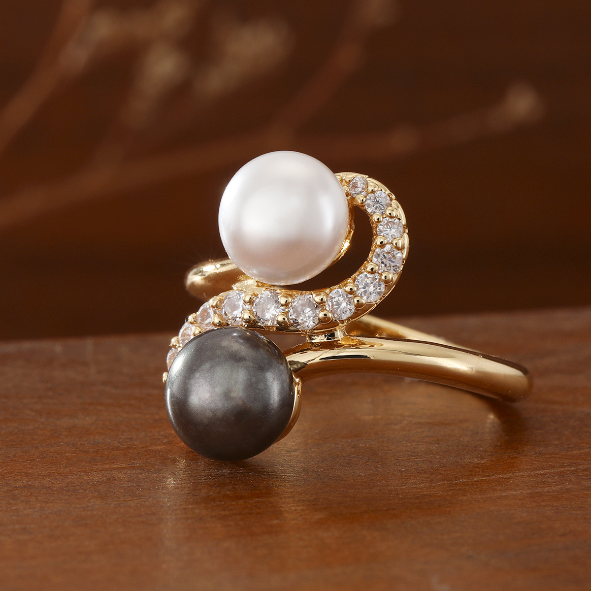 TEMU Bague JYXIT pour femme plaquée et avec - Ronde et , adaptée pour et les fêtes, avec pierres serties de décalée et dense, cadeau polyvalent toute