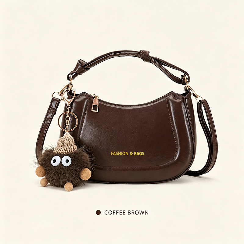 TEMU Women's Small Handbag - Spring/summer Women's Crossbody Bag New Korean Edition Casual Versatile Retro Bag Is The For Gifts [random Pulling