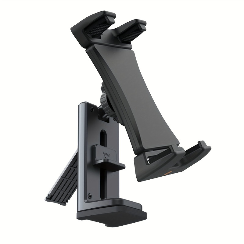 TEMU Universal Adjustable Tablet Holder For Airplanes, Trains, Home & Travel - Compatible With 4.7" To 12.9" Phone And Tablet Devices, Abs Material,